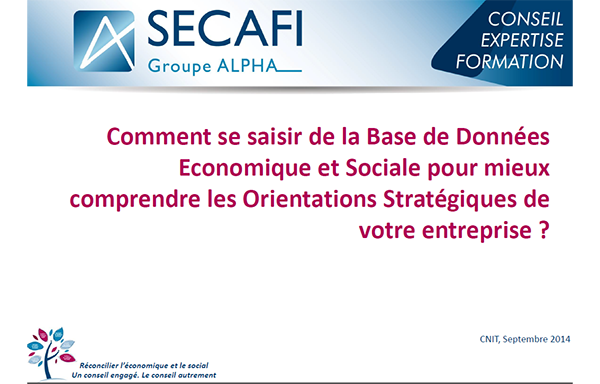 La base de données économiques et sociales