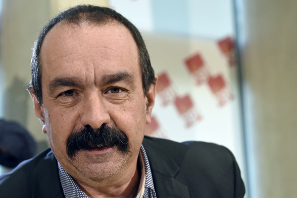 Le nouveau secr&eacute;taire g&eacute;n&eacute;ral de la CGT