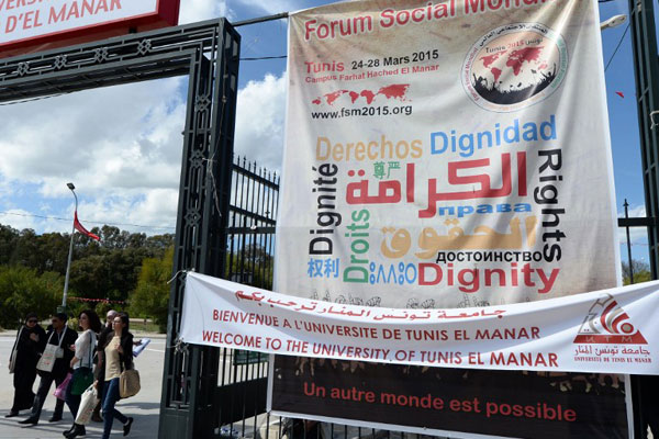 Le travail au cœur des débats du FSM