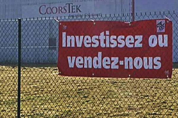 Coorstek, un plan contre le pillage