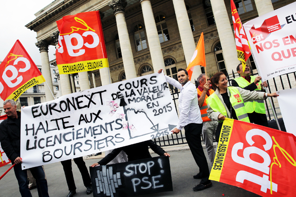 La victoire des salari&eacute;s d&rsquo;Euronext