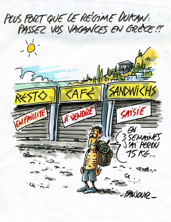 L'oeil de Faujour : régime en Grèce