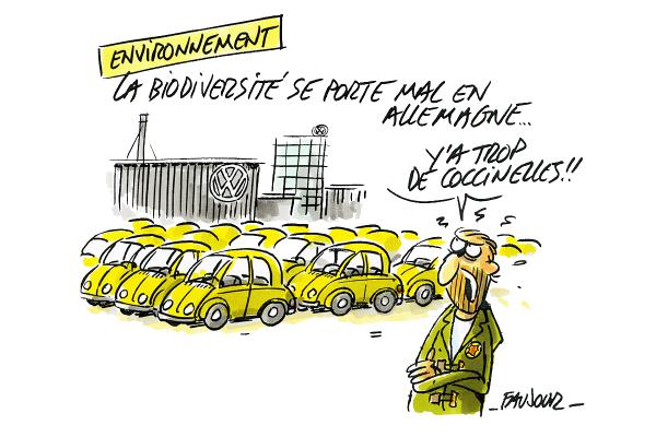 L’oeil de Faujour : Volkswagen, Das fraude