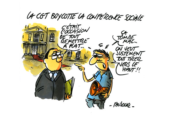 Conf&eacute;rence sociale, vraiment ?