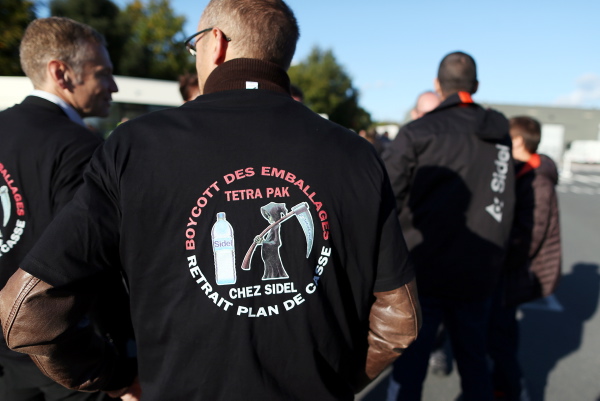 A Sidel, Noel au piquet (de greve)