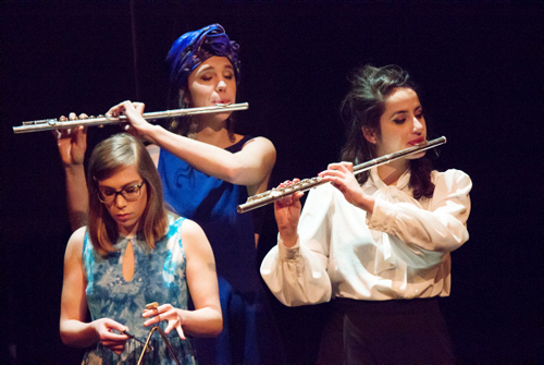 L'audace sur un plateau