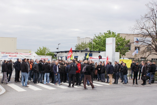 Lutte chez Rexroth V&eacute;nissieux