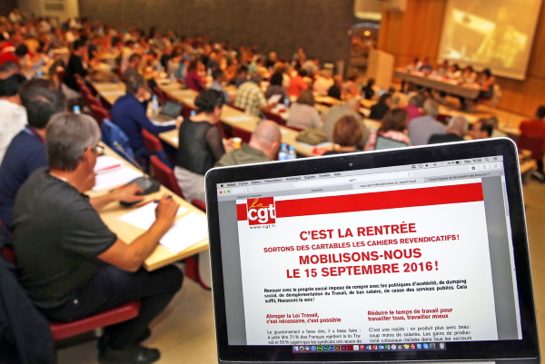 La CGT fait sa rentr&eacute;e