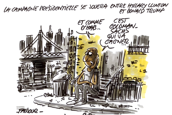 L'oeil de Faujour : L’emploi, le vrai candidat des élections américaines