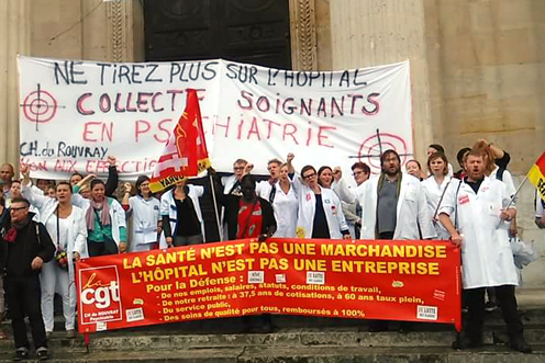 Au Rouvray, mobilisés pour bien soigner