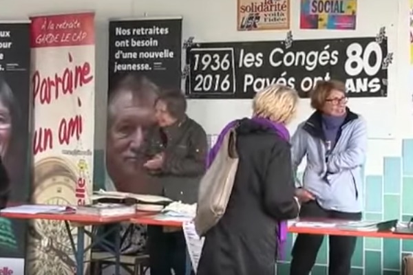 Les retraités fêtent les congés payés