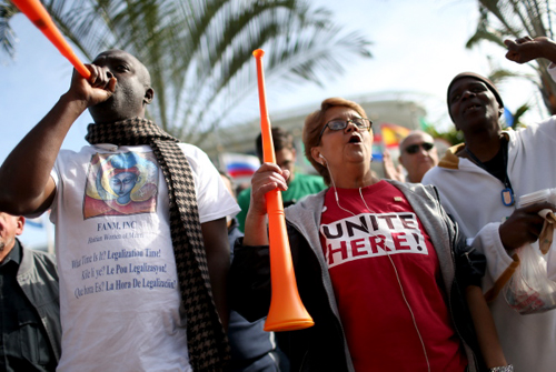 Les travailleurs de l’hôtellerie contre Trump