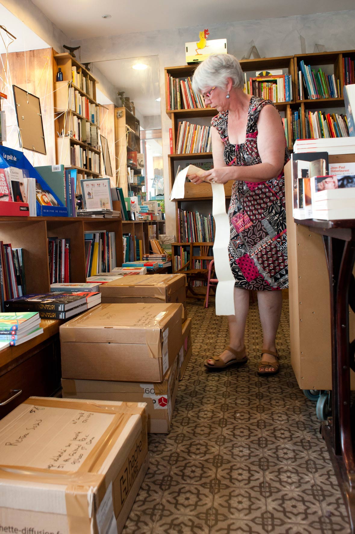 Sylvie GOMEZ, libraire chez Folie d'Encre à Saint Ouen