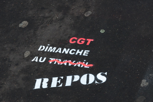 La CGT Printemps, inquiète pour les démonstrateurs