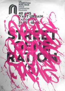 Affiche expo Street Génération à Roubaix