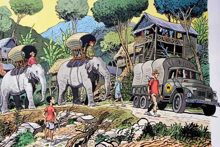 Le sanctuaire des éléphants