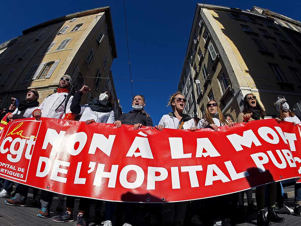 Grèves pour la santé en Occitanie en mars