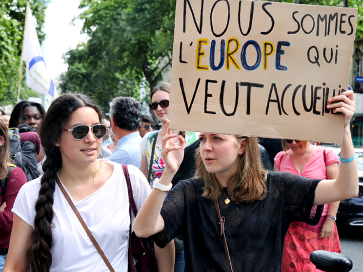 Le nombre d’enfants réfugiés a été multiplié par deux entre 2005 et 2015.
Parmi les 164 000 réfugiés et migrants entrés en Europe en 2017, 29 000 sont des enfants.