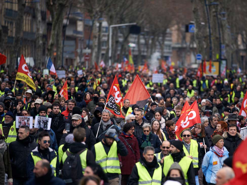 À Toulouse, les gilets jaunes demandent aux syndicats d’appeler à la grève