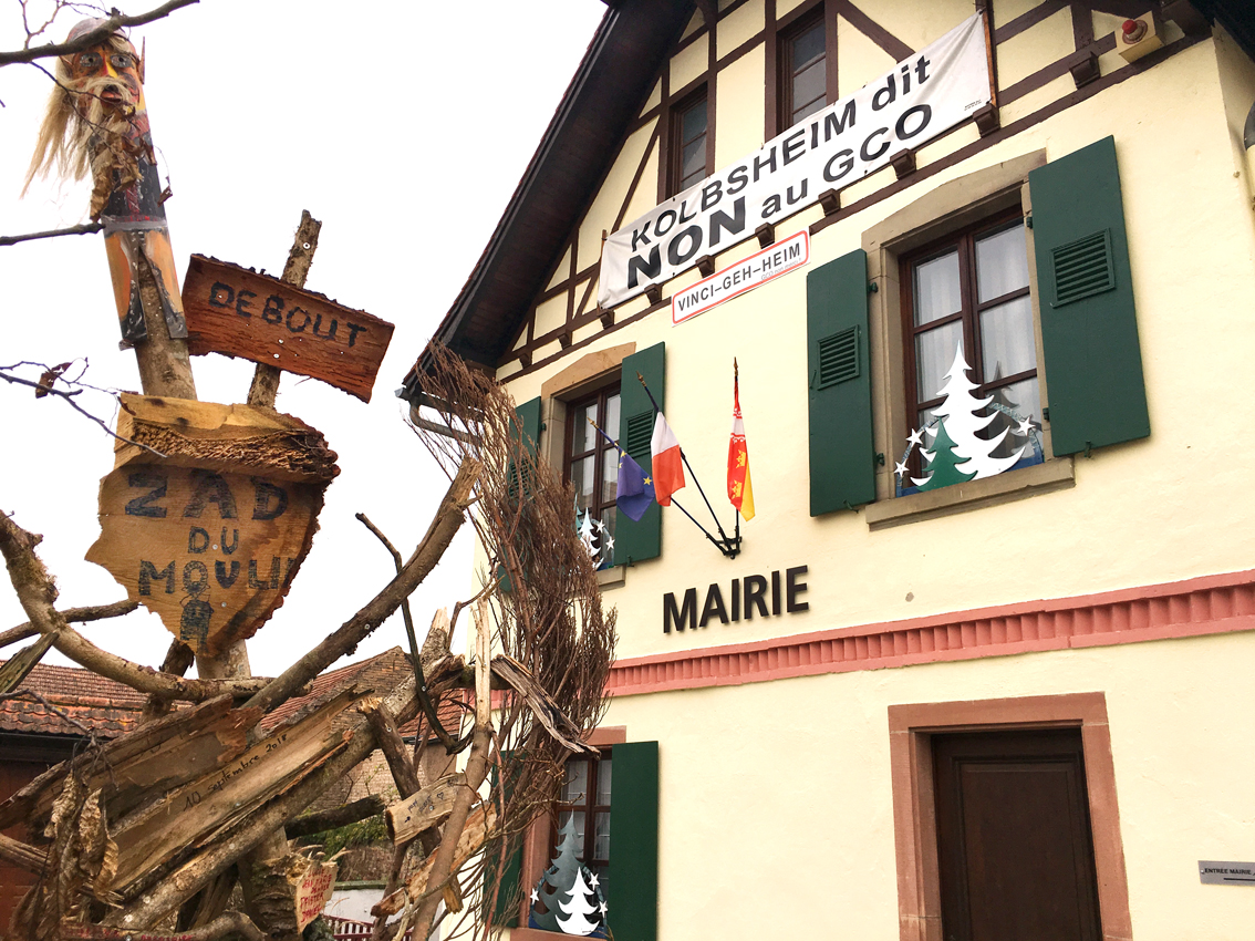 La CGT rejoint le collectif contre le grand contournement ouest de Strasbourg