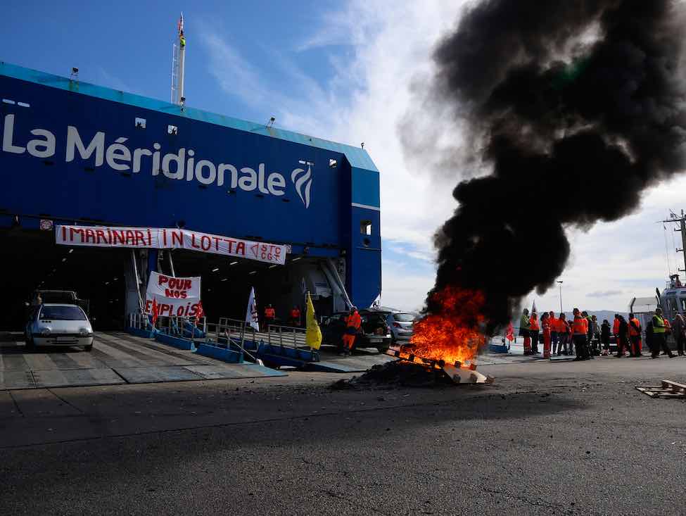 Grève des salariés de la Méridionale : les traversées entre Corse et continent annulées depuis lundi