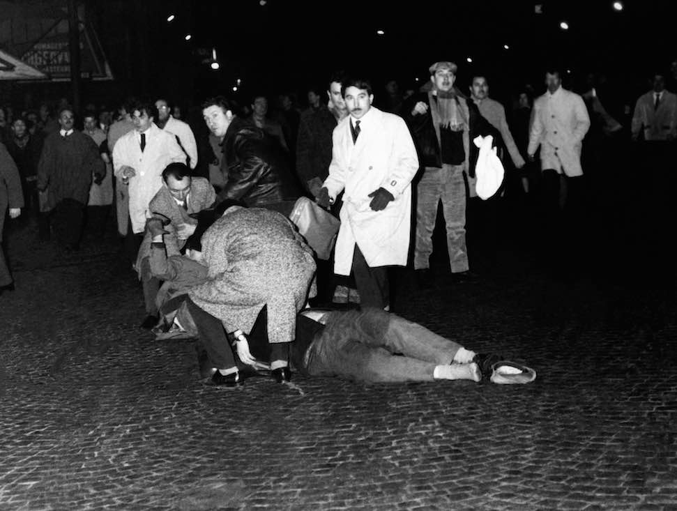 Hommage de la CGT aux morts de Charonne