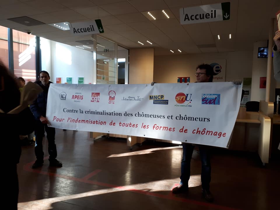 À Paris, les privés d'emploi et précaires exigent l’abrogation du décret anti-chômeurs