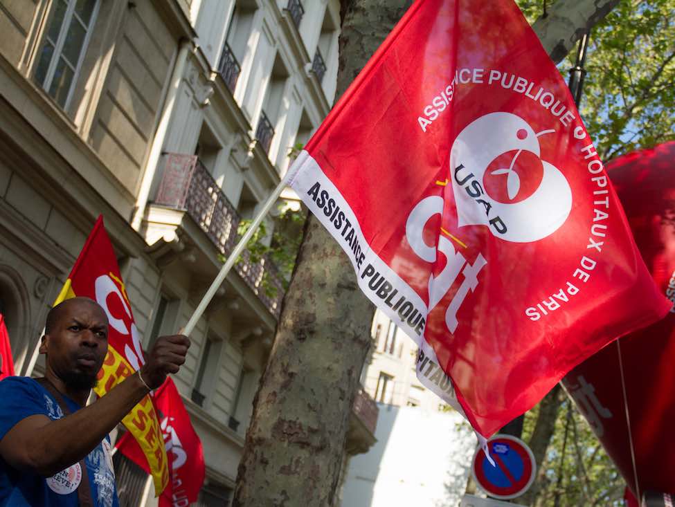 L’intersyndicale de l’AP-HP mobilisait pour dénoncer la situation des hôpitaux parisiens