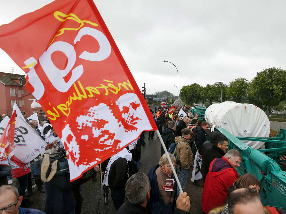 Les syndicats de GE Belfort se mobilisent pour l’avenir des turbines à gaz