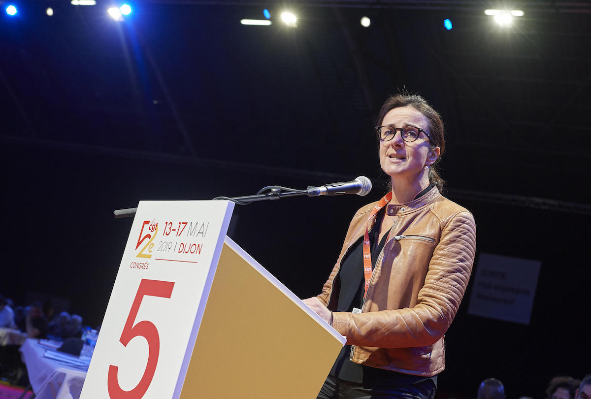 Les militantes et militants de la CGT au 52e congrès, à Dijon.