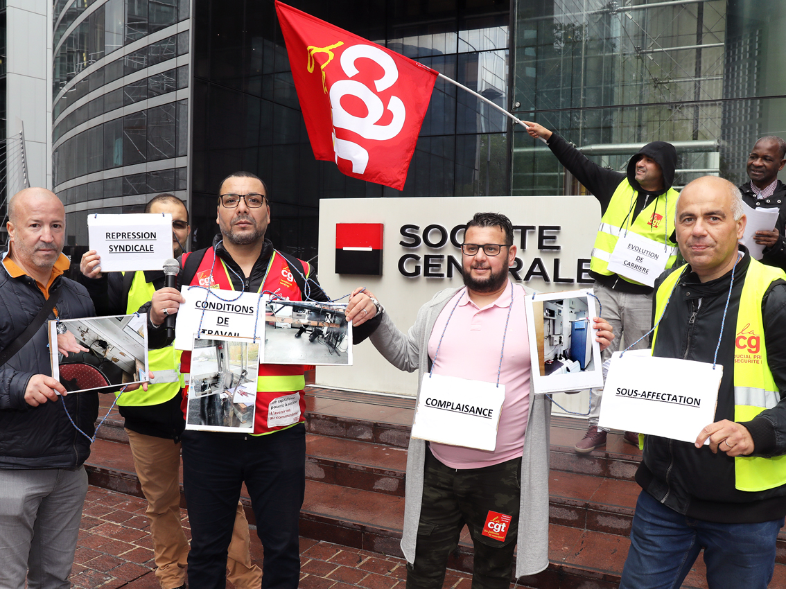 Les agents de sécurité en guerre contre le « travailler plus pour gagner moins »