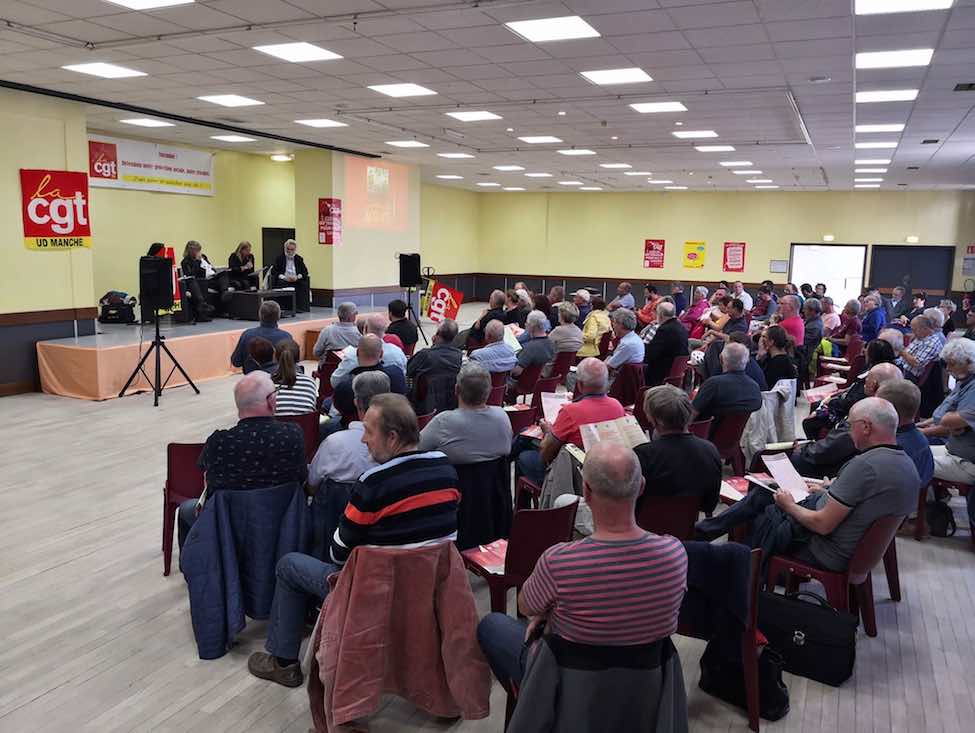 À Cherbourg, la CGT organise un débat sur les retraites pour informer et agir